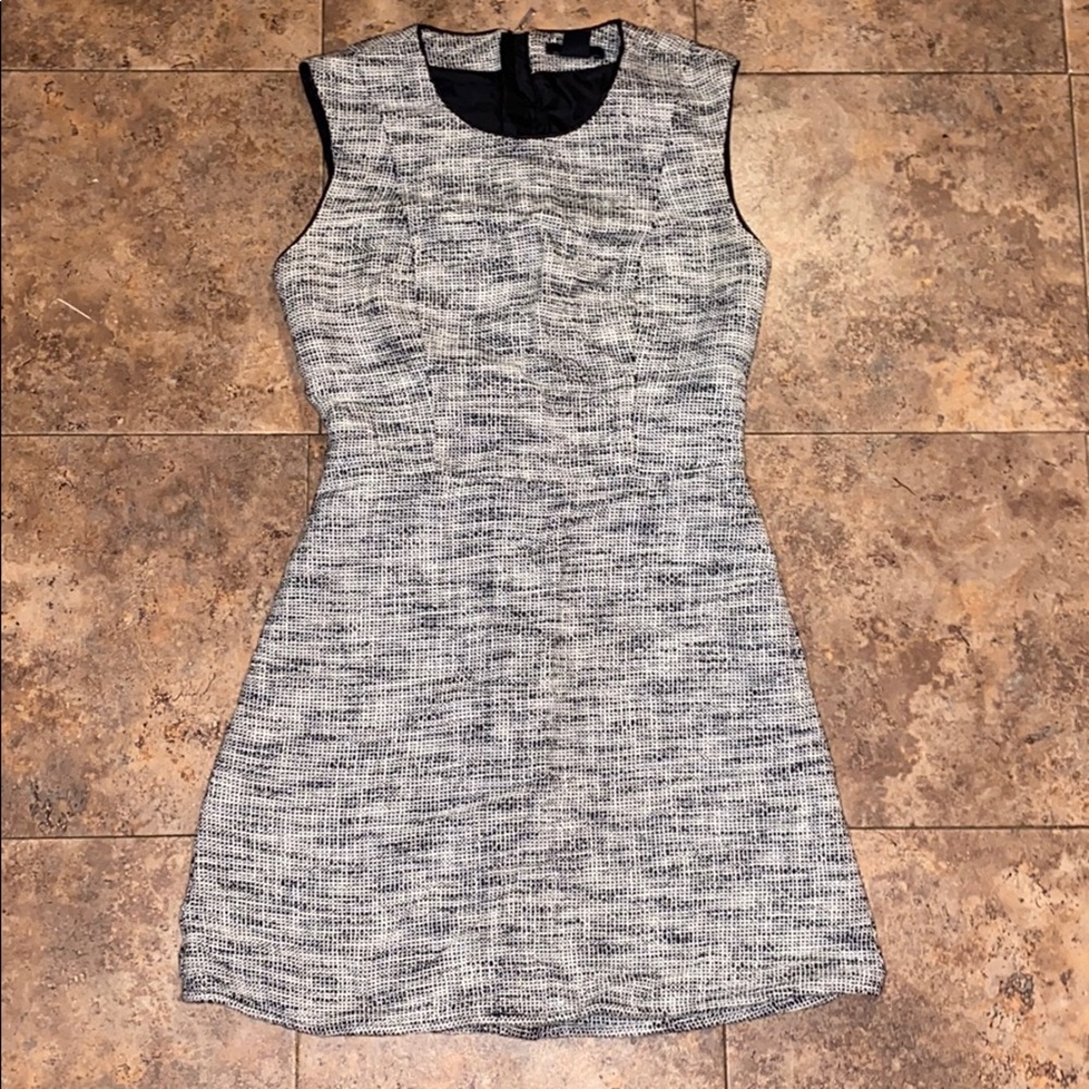 H&M Black and white dress